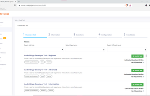 Assessment building page