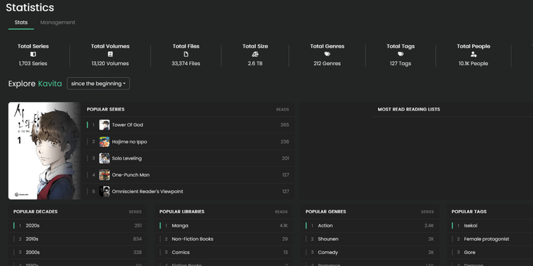 Kavita v0.8.9 adds faster scanner, device-bound profiles, and upgraded authentication image