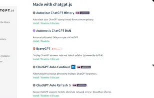 Popular apps made w/ chatgpt.js