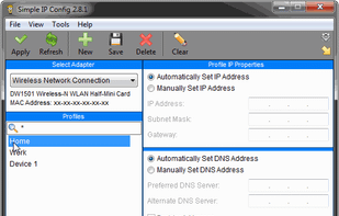 Simple IP Config screenshot 1