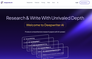 Deepwriter AI screenshot 1