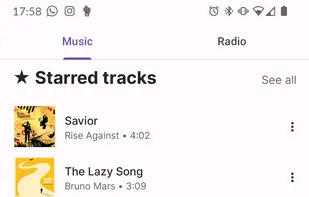 Tempo Subsonic Client screenshot 3