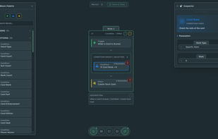 Example of the joker Rule Builder