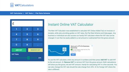 VAT Calculators screenshot 1