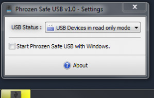 Phrozen Safe USB screenshot 1