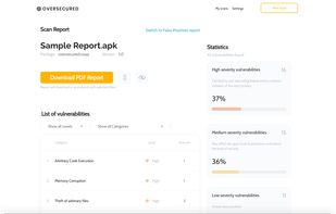 Oversecured screenshot 1