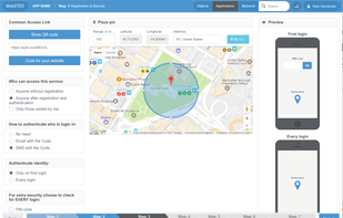 Setting App Security rules