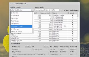 SelekTOR screenshot 1