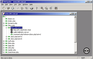 DRKSpiderJava screenshot 1