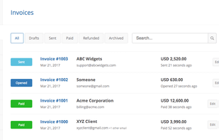 Simple Invoices Software screenshot 2