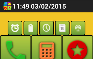Easy Phone Launcher screenshot 1