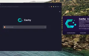 Cachy-Browser screenshot 1