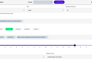 Generating an Articles