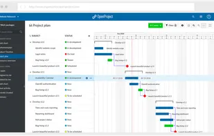 OpenProject screenshot 1