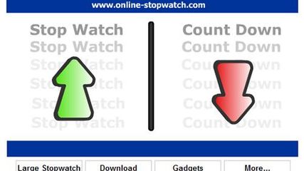 Online Stopwatch screenshot 1