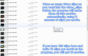 Auto Movie Assembler screenshot 3