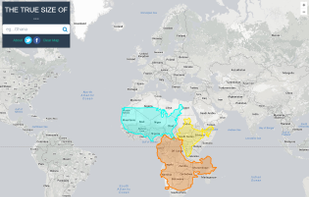 The True Size screenshot 1