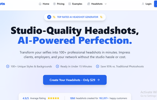 QuickAI Headshots screenshot 1