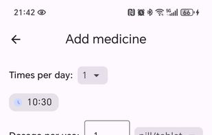 MediTime screenshot 3