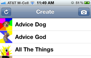 Quickmeme screenshot 1