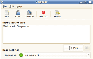 Gespeaker screenshot 1