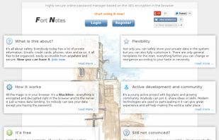 home page