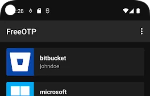 FreeOTP screenshot 2