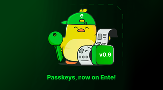 Ente introduces Passkey support for enhanced security and simplified authentication image