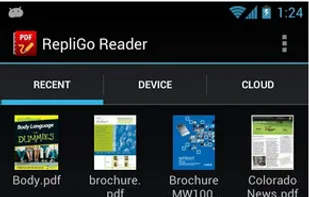 RepliGo Reader screenshot 2