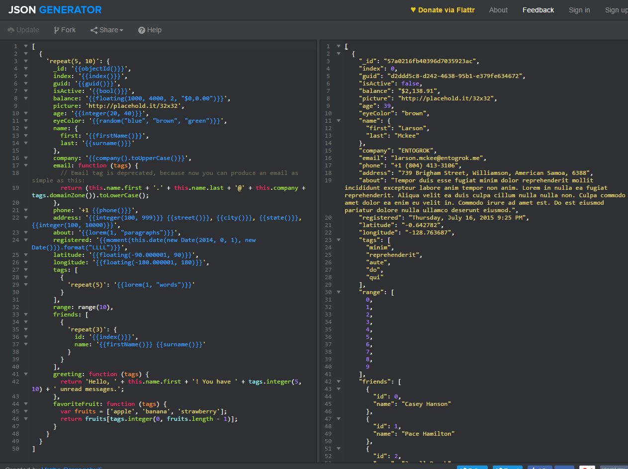 JSON Generator Alternatives and Similar Sites & Apps | AlternativeTo