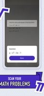 Scan Math - Algebra Solver screenshot 1