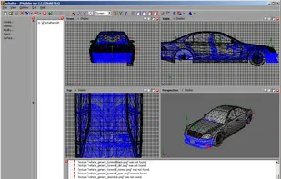 Main window with mesh