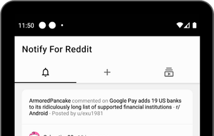 Notify For Reddit  screenshot 1