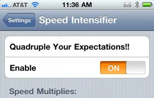Speed Intensifier screenshot 1