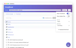 DroidDock screenshot 2