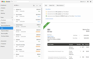 Zoho Books screenshot 1