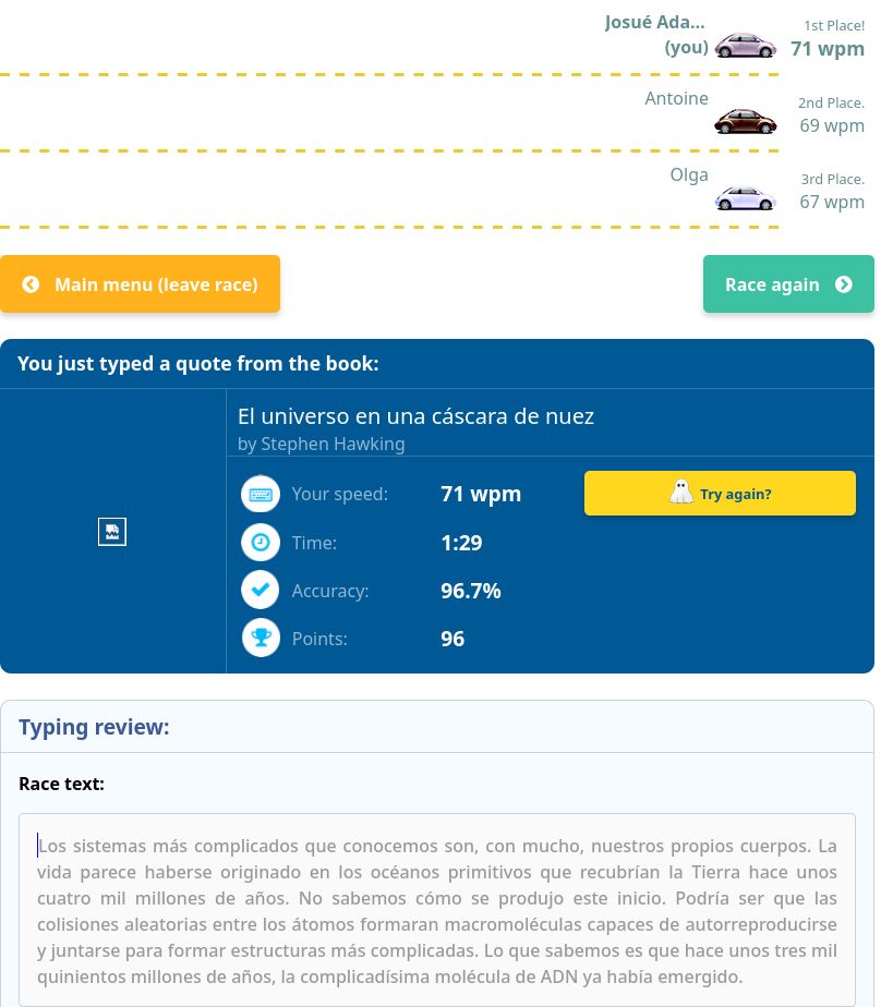 Typing Game: TypeRacer — How to play & Review