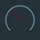 Status Bar Speedometer icon