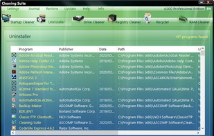 Cleaning Suite screenshot 2