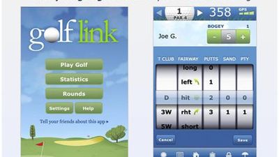 GolfLink Game Tracker screenshot 1