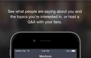 Facebook Mentions screenshot 2