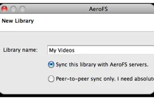 AeroFS screenshot 1