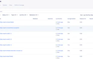 Katalon TestOps screenshot 1