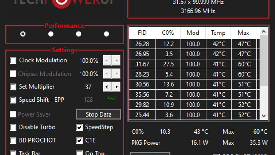 ThrottleStop Small application designed to AlternativeTo