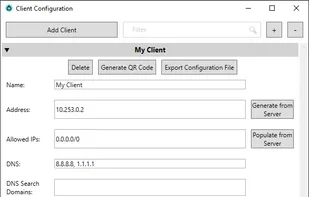 Wg Server for Windows (WS4W) screenshot 2
