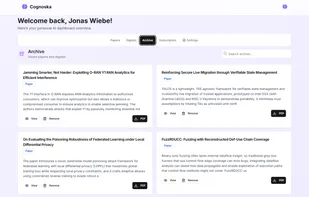 Cognoska screenshot 1