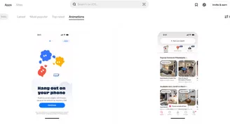 Mobbin introduces animations and new filter options image