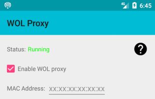 WOL Proxy screenshot 1