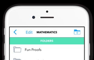 Create folders and save multi-line documents and individual equations.