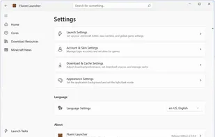 Fluent Launcher screenshot 1